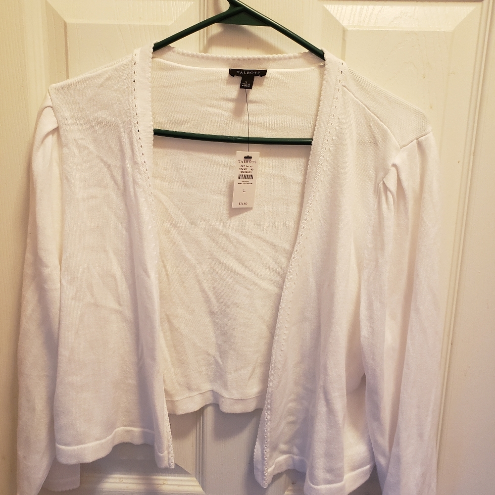 Talbots light sweater/shrug
